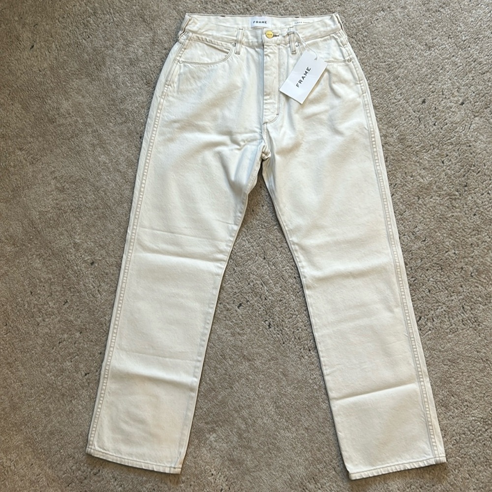 NWT Frame Ilona High Straight Jeans 28